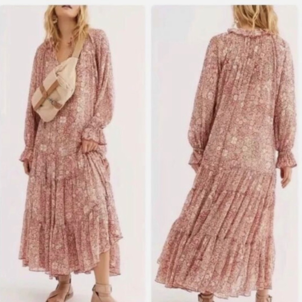 Free People Feeling Groovy Maxi Dress